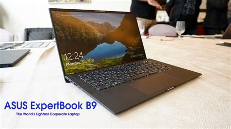 Asus Expertbook B9 The Worlds Lightest Business Laptop At 870g Dr