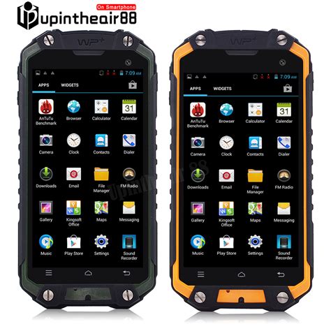 45″ Waterproof Quad Core Mobile Cell Phone Ip67 Android 422 Mtk6582
