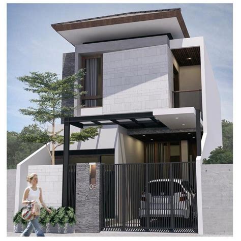 foto desain rumah minimalis modern  lantai homedecormodern trendy