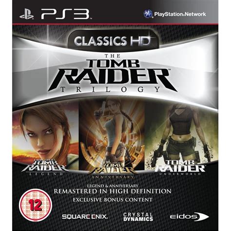 The Tomb Raider Trilogy Hd Ps3 Game Sony Playstation 3