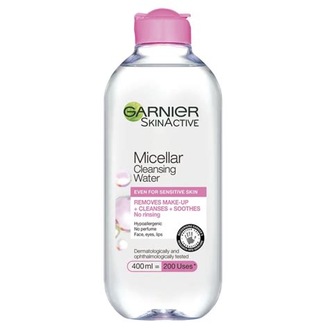 Garnier Micellar Water Facial Cleanser Sensitive Skin  