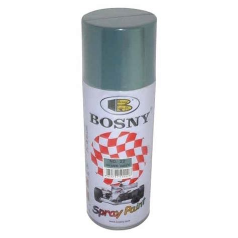 400 Ml Silver Color Spray Paint Bosny Brand Machine And Tools Bd