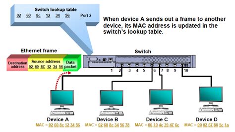 Networking Switch Learning And Forwarding Heelpbook