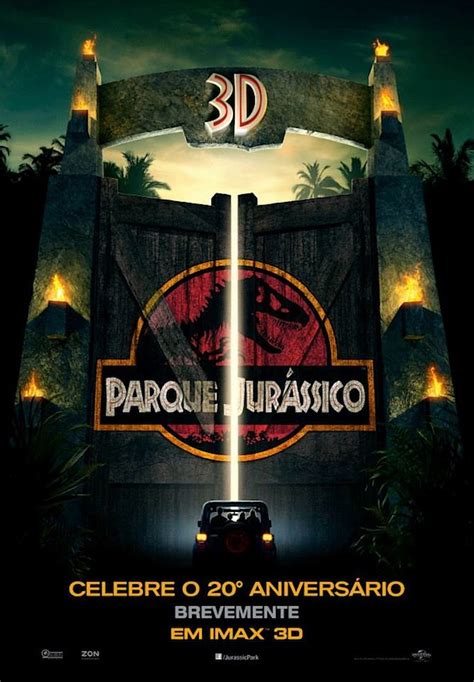 Trailers Cinema Parque Jurássico Jurassic Park Com Exibições Em 3d