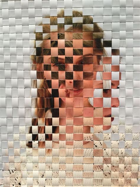 Woven Photographs Inspired By David Samuel Stern Collage Art Layered