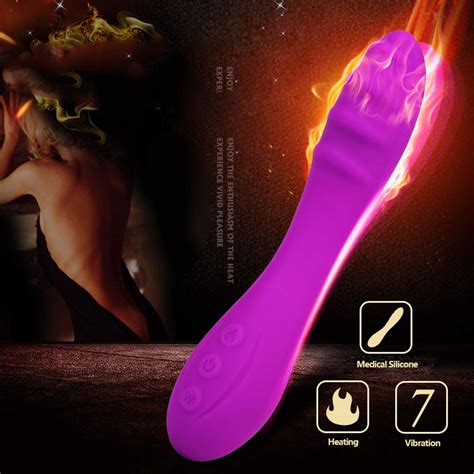 new style adult toys erotic silicone heating vibrator waterproof rechargeable g spot