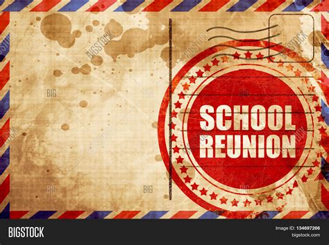 School Reunion Red Image And Photo Free Trial Bigstock