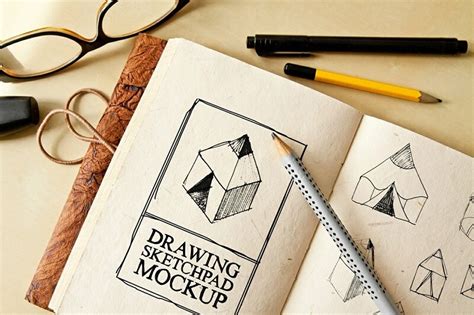 sketchbook mockups