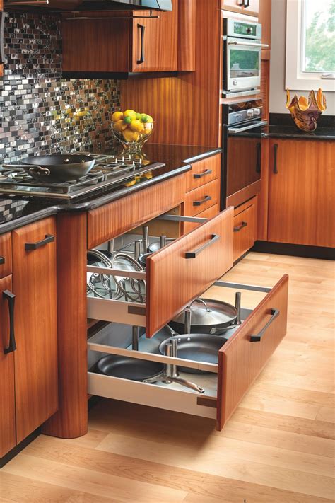 kitchen pan pot drawers storage hgtv cabinet cabinets deep pull kitchens pots pans base organizers lutz tom tuell mike island