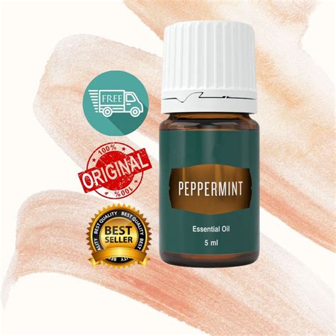 Original Peppermint Essential Oil Young Livings 5ml Shopee Malaysia