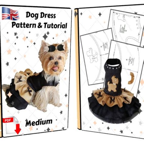 Dog Clothes Pattern For Small Dog Sewing Pattern Dog Dress Etsy
