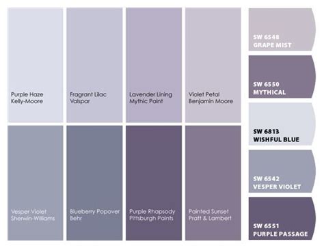 I Just Spotted The Perfect Colors Purple Paint Colors Grey Purple