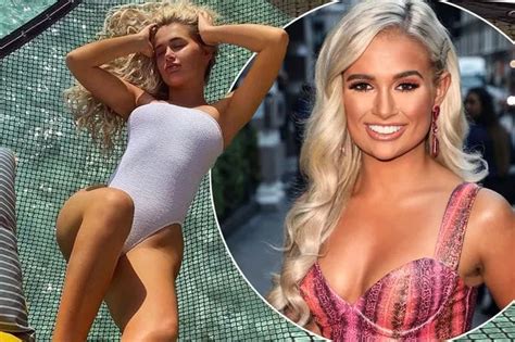 Love Island s Molly Mae Hague tugs down bikini top for red hot exposé redcelebrities com