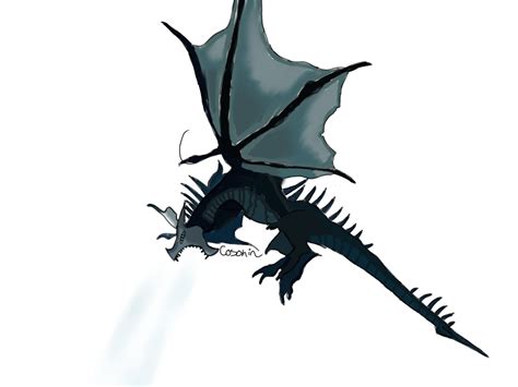 Skyrim Frost Dragon By Cosokin On Deviantart