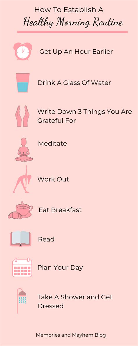 How To Establish A Healthy Morning Routine Artofit