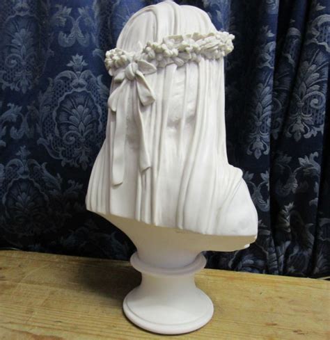 Marble Sculpture The Veiled Lady13135