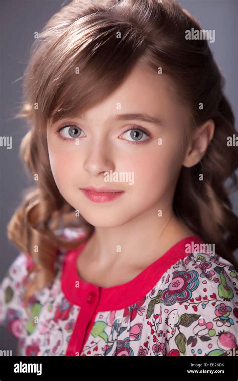 Portrait Of Beautiful Teen Girl Stock Photo Alamy