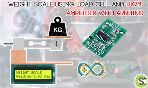 Weighing Scale Using Load Cell And Hx711 Amplifier With Arduino