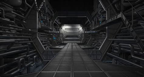 Sci Fi Tunnel On Behance In 2020 Sci Sci Fi Environment Sci Fi