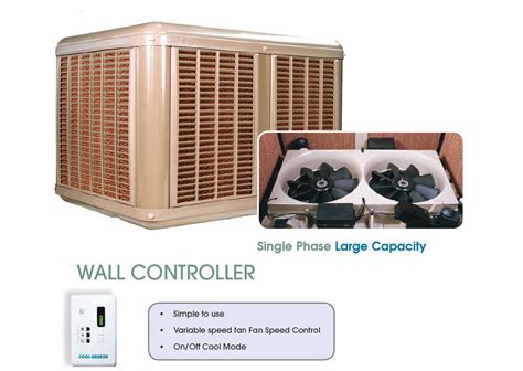 Cool Breeze Qad230 Remote Control Industrial Evaporative