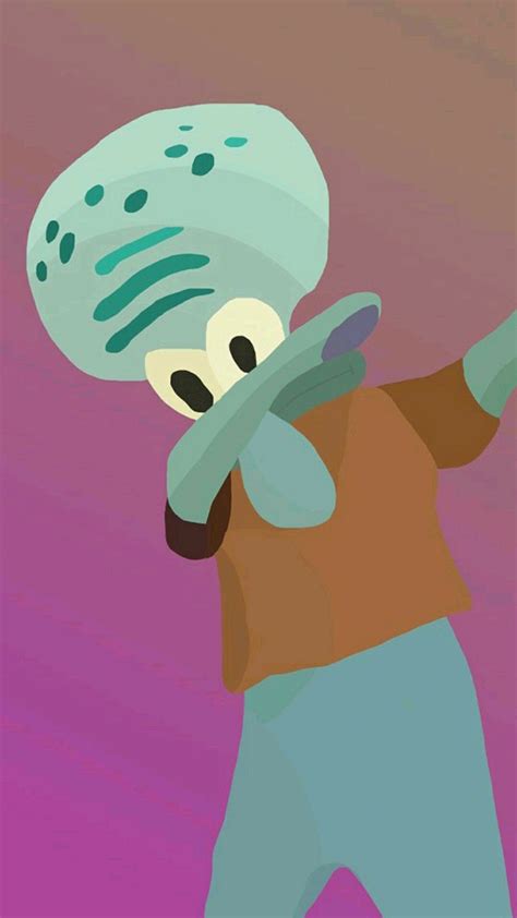 Squidward Dab Wallpapers Wallpaper Cave