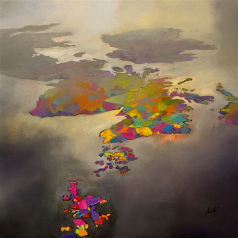 A Different Perspective Semi Abstract Painting Of Scotland Scott