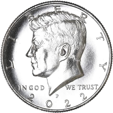 2022 P Kennedy Half Dollar Cn Clad Gem Bu Us Coin Daves Collectible Coins