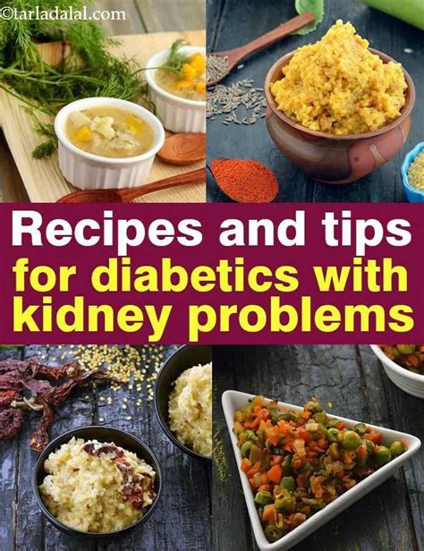 It is also extremely beneficial to consume foods that play a role in preventing diabetes complications like heart and kidney diseases. recipes and tips for diabetics with kidney problems #diabetesmeals (With images) | Kidney ...