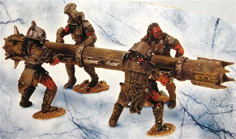 The Lord Of The Rings Armies Of Middle Earth Uruk Hai Battering Ram