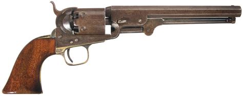 Unique C L Dragoons Marked Colt Model 1851 Navy Percussion Revolver