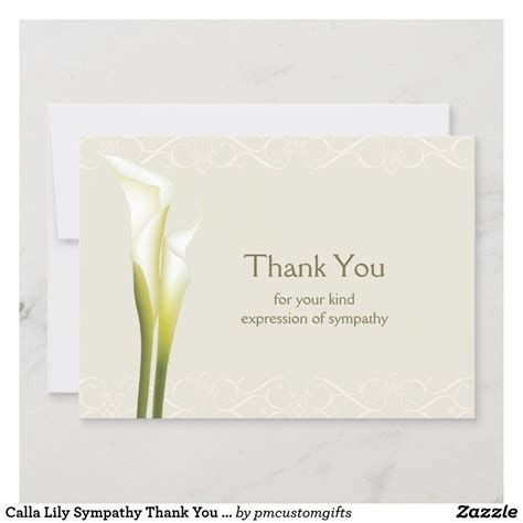 Sympathy Thank You Cards Thank You Card Size Photo Thank You Cards