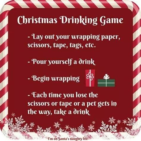 Pin By Ashley Wilson On Christmas Christmas Drinking Games Christmas