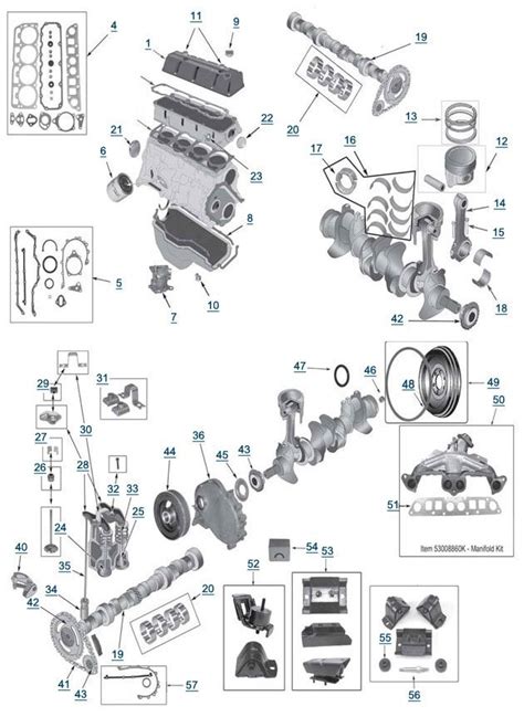 I recently purchased a 1990 jeep wrangler with a 4 2 i. 2004 Jeep Wrangler Parts Diagram | Automotive Parts ...