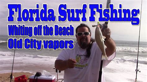 Florida Surf Fishing For Whiting Jan 2016 Beach Fishing Youtube