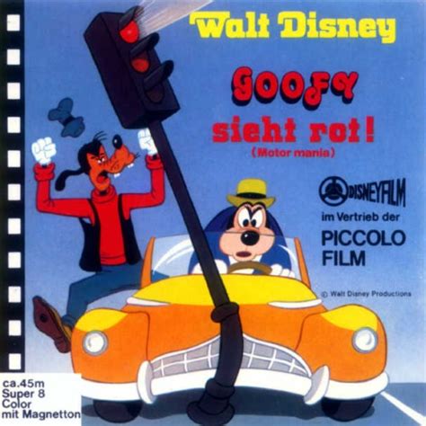 Goofy Sieht Rot Disney Films Database 8mm Super 8 16mm 35mm