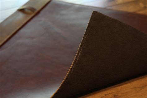 Leather Desk Pad Protector And Blotter Growley Leather Co
