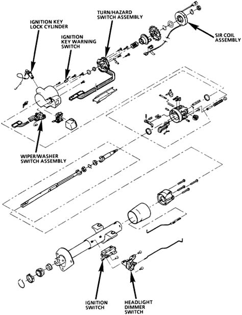I Need A Assembly Diagram For A 94 Camaro Steering Column