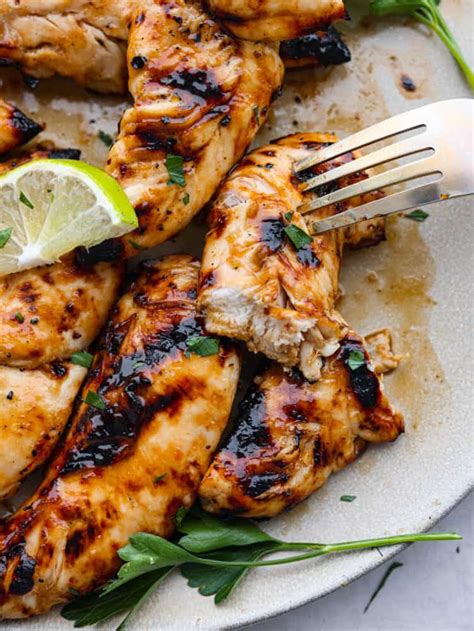 Honey Lime Grilled Chicken Tenders The Recipe Critic