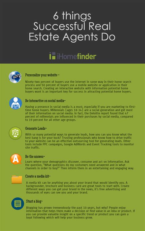 Six Ways To Brand Yourself As A Real Estate Agent Ihomefinder