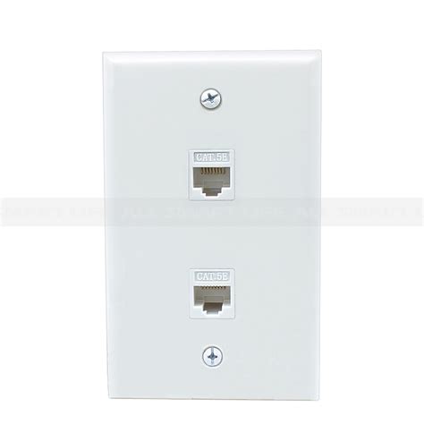 Although i used cat5e jacks to a cat6 cable, i couldn't have a connection even if my from what i've seen, cat6 rj45 usually uses an insert to aid in placing the wiring. Wall Plate Cat 5 Wiring Diagram Wall Jack