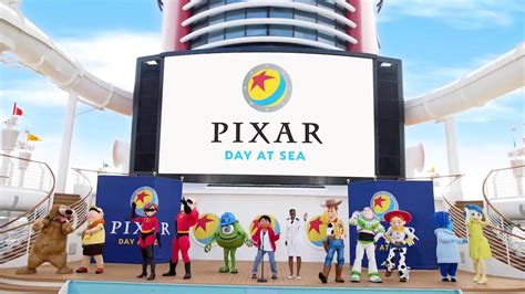 Pixar Pals Get Ready For The First Ever Pixar Day At Sea Aboard The