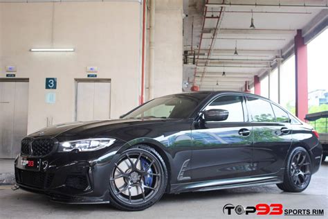 Bmw M340i G20 Black Bc Forged Rs41 Wheel Front