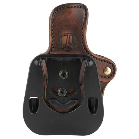 1791 Optics Ready Owb Leather Paddle Holster For Compact Pistols