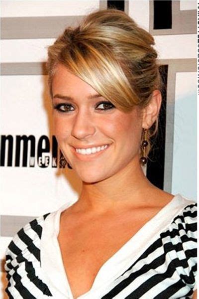 This Is A Chic Hairstyle As Kristin Cavallari Has Her Long Hair Styled