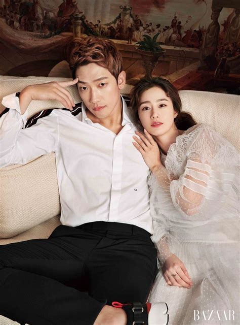 Rain and kim tae hee have been dating since 2012 and decided to get married on january 19, 2017. Rain And Kim Tae Hee Are Total Couple Goals In First CF ...