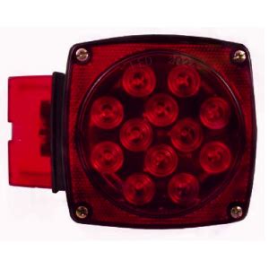 6″ oval led s/t/t light with integrated backup. Jammy LED Tail Lights - B & S Trailer
