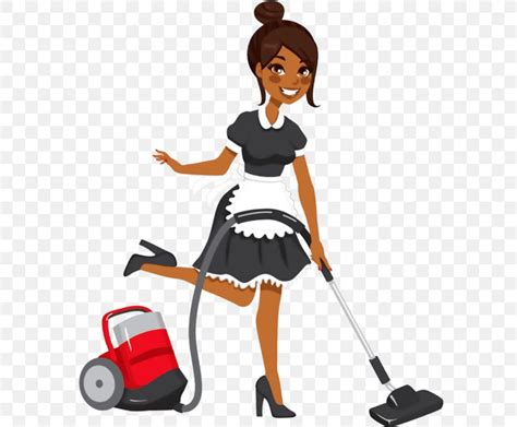 25 Inspirasi Keren Cartoon Cleaning Housekeeper Langue Doc Dining