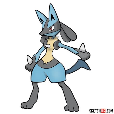 How To Draw Lucario Resortanxiety21