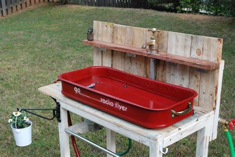 Image Result For Diy Potting Bench From Pallets Garden Sink Outdoor