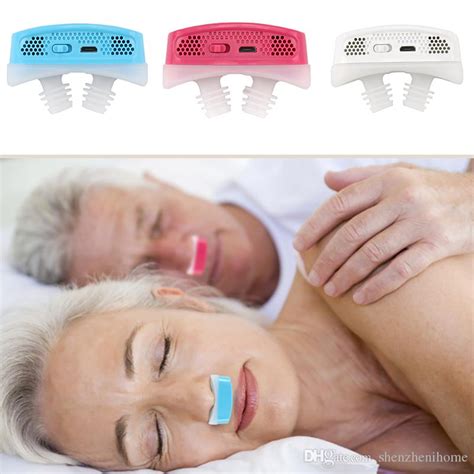 Upgrade Electric Nose Stopping Breathing Apparatus Silicone Anti Snore Guard Sleeping Improve